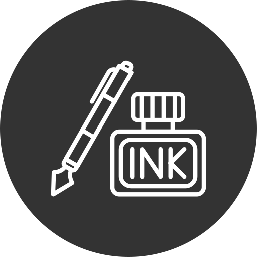 Ink bottle Generic Glyph icon