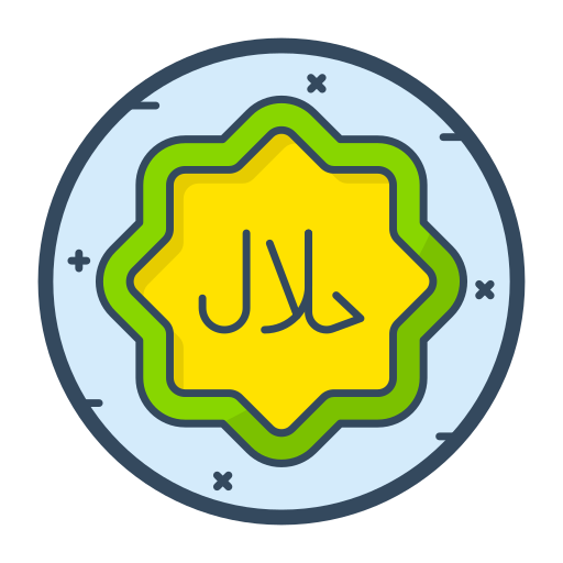 halal Generic Outline Color ikona