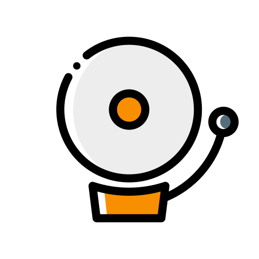 ベルアラーム Generic Color Omission icon