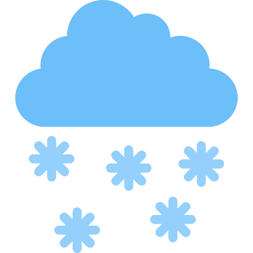Снег Generic Flat иконка