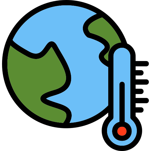 die globale erwärmung Generic Outline Color icon