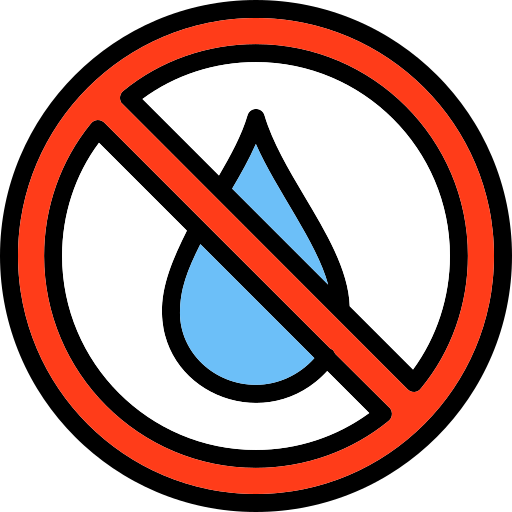 No water Generic Outline Color icon