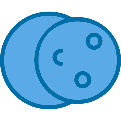 fase lunare Generic Blue icona