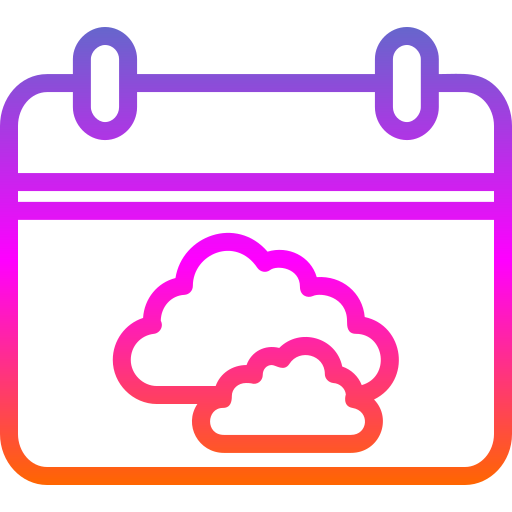Calendar Generic Gradient icon