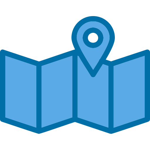 Map Generic Blue icon