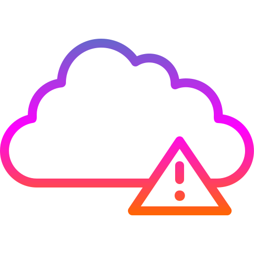 alerta meteorológica Generic Gradient icono