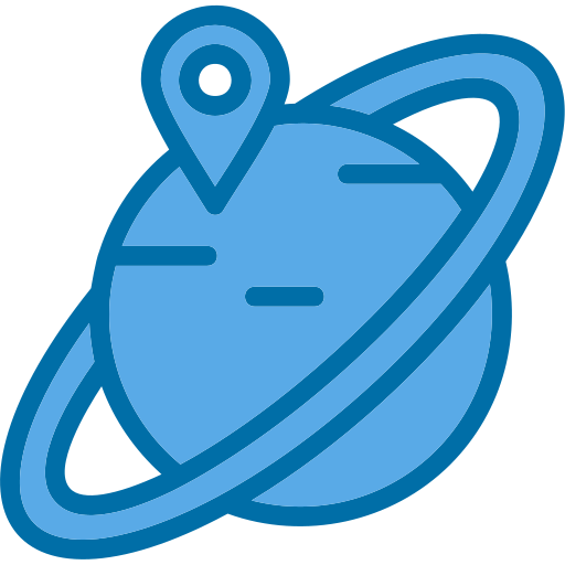 planeta Generic Blue icono