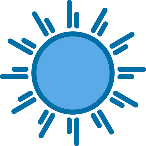Солнце Generic Blue иконка