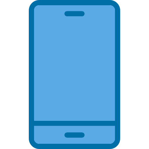 celular Generic Blue Ícone