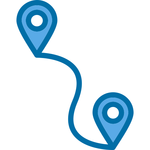 ruta Generic Blue icono