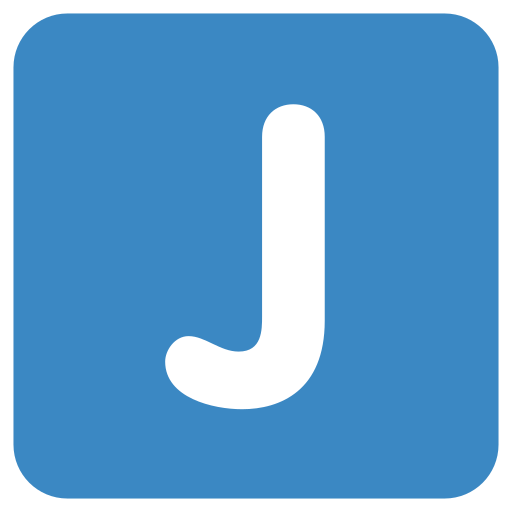 文字j Generic Blue icon