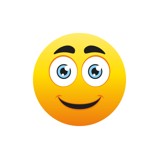 szczęśliwa twarz Generic Flat Gradient ikona