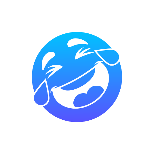 Happy face Generic Blue icon