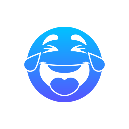 행복한 얼굴 Generic Blue icon