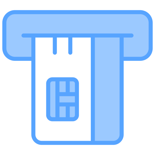 atm 기계 Generic Blue icon
