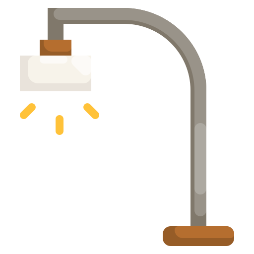 Floor lamp Generic Flat icon