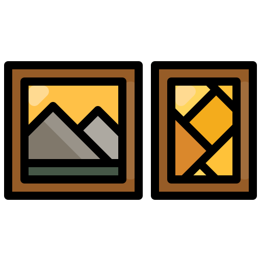 Picture Generic Outline Color icon