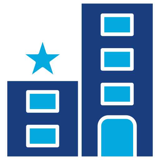Hotel Generic Blue icon