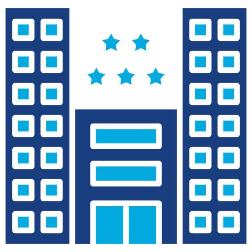 hotel Generic Blue ikona