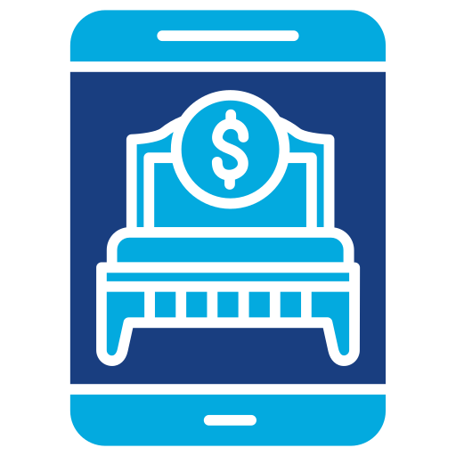 Online booking Generic Blue icon