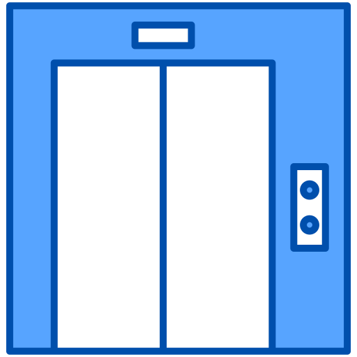 ascensor Generic Blue icono