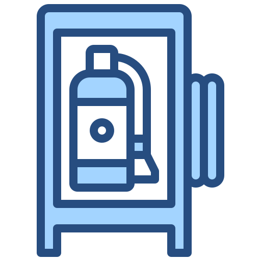extintor de incendios Generic Blue icono