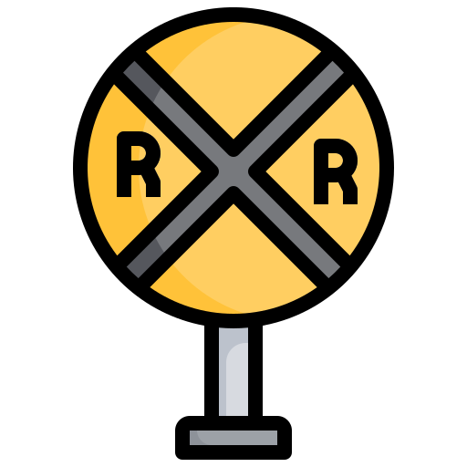 ferrovia Generic Outline Color icona