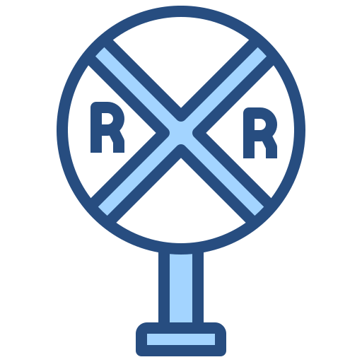 ferrocarril Generic Blue icono