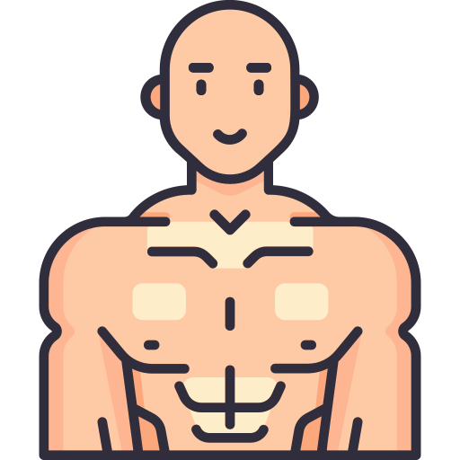 corpo maschile Generic Outline Color icona