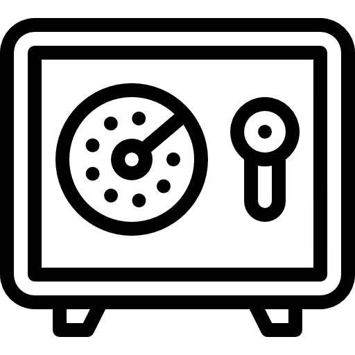 금고 Detailed Rounded Lineal icon