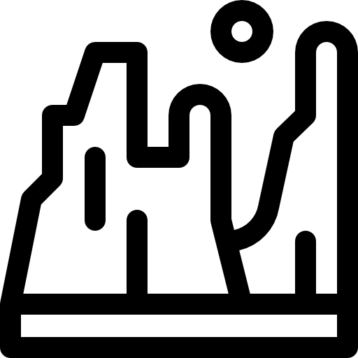 kanion Basic Rounded Lineal ikona