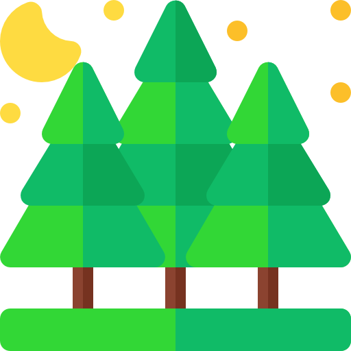 Spruce Basic Rounded Flat icon