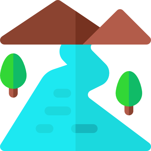 River Basic Rounded Flat icon