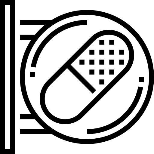 apotheke Meticulous Line icon