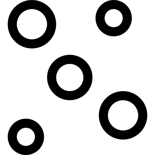 gráfico de dispersión Basic Rounded Lineal icono
