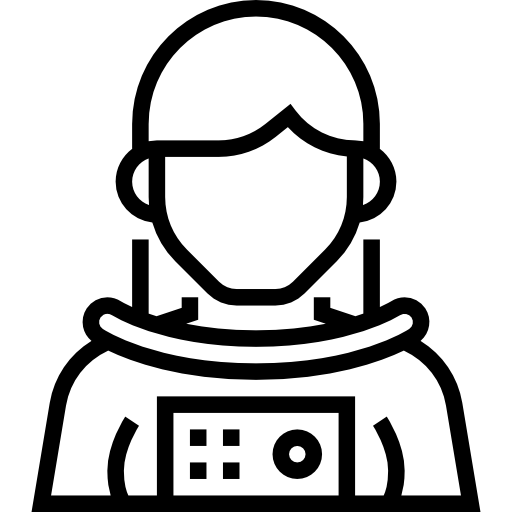 우주 비행사 Meticulous Line icon