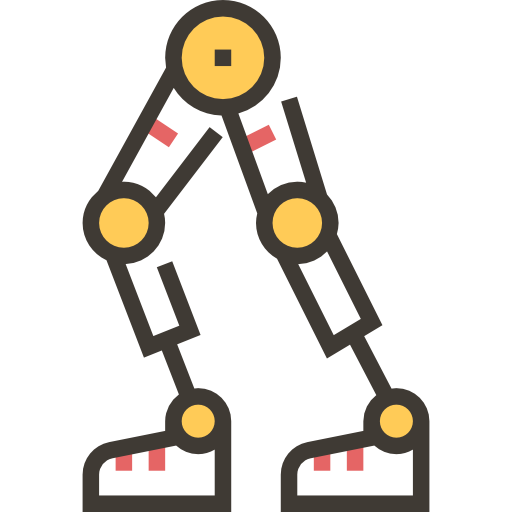 robot Meticulous Yellow shadow icono