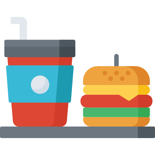 fast food Special Flat icon