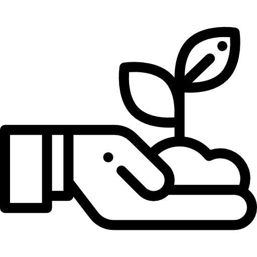 Росток Detailed Rounded Lineal иконка
