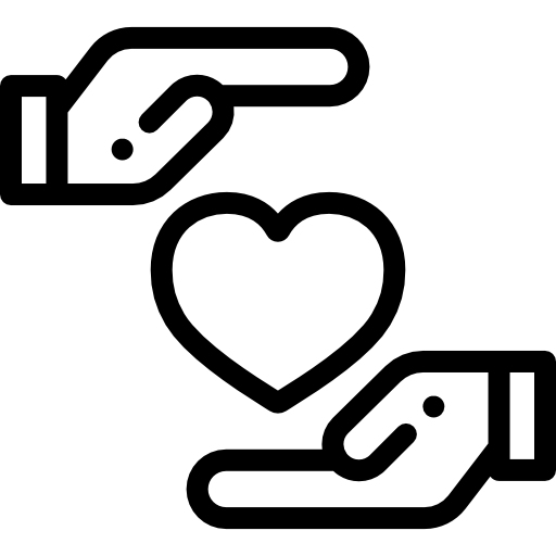 평화주의 Detailed Rounded Lineal icon