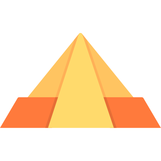 piramide Generic Flat icoon