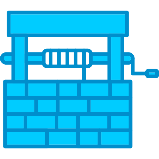 Water well Generic Blue icon
