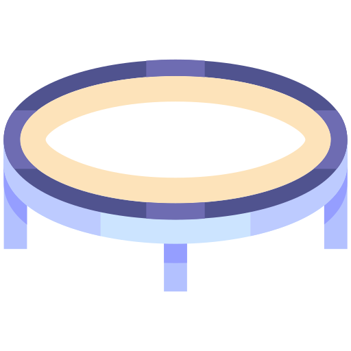 trampolim Generic Flat Ícone