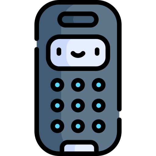 Cellphone Kawaii Lineal color icon