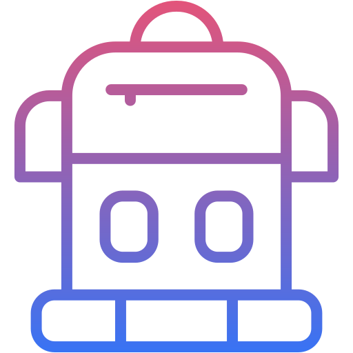 Backpack Generic Gradient icon