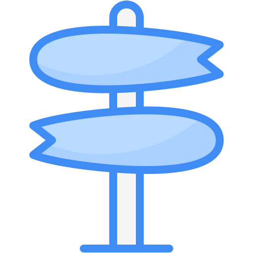 方向 Generic Blue icon