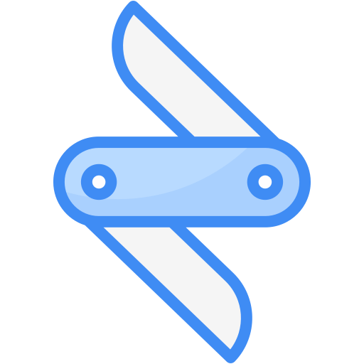 ペンナイフ Generic Blue icon