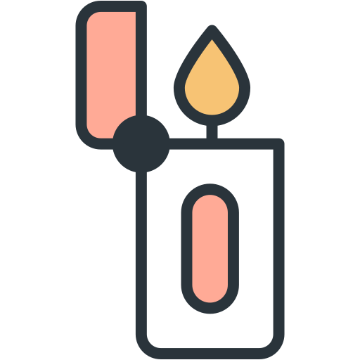 Зажигалка Generic Fill & Lineal иконка