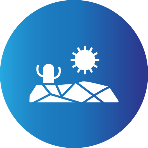 Drought Generic Blue icon