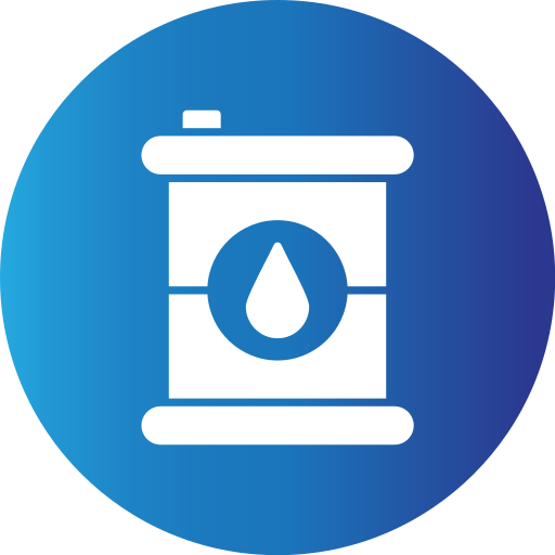 Oil barrel Generic Blue icon